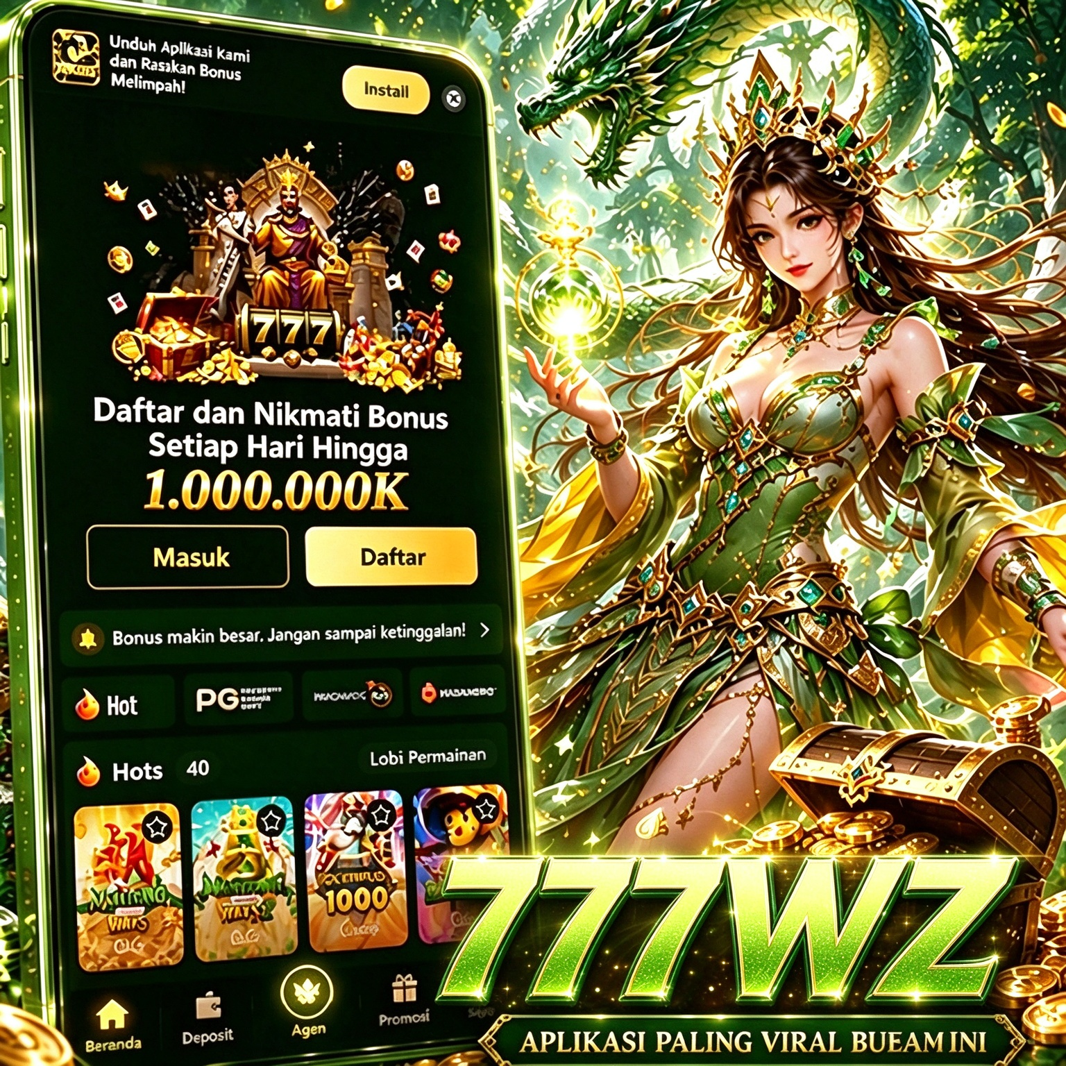 777WZ - Web Resmi 777wz Daftar Akun & App Aman 💎