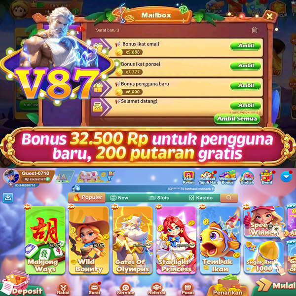 V87 - Official v87 Daftar & Akun Terbaru ⚡